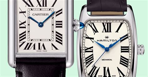 cartier tank watch look alike